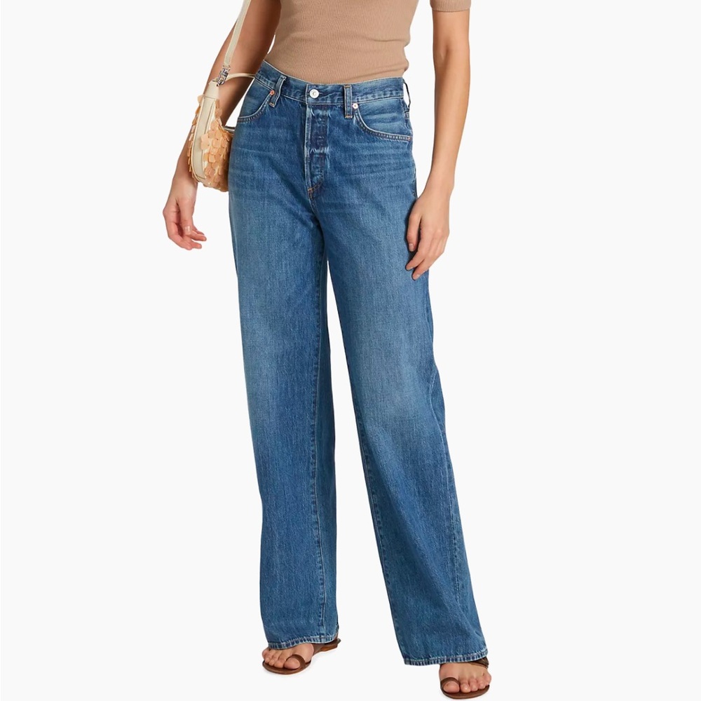 Citizens of Humanity Annina High Rise Jeans in Pinnacle Indigo